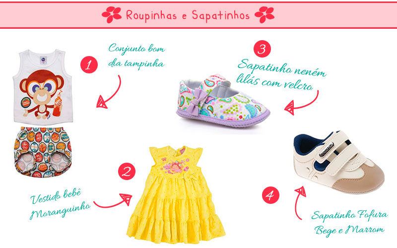 presentes para natal roupinhas e sapatinhos