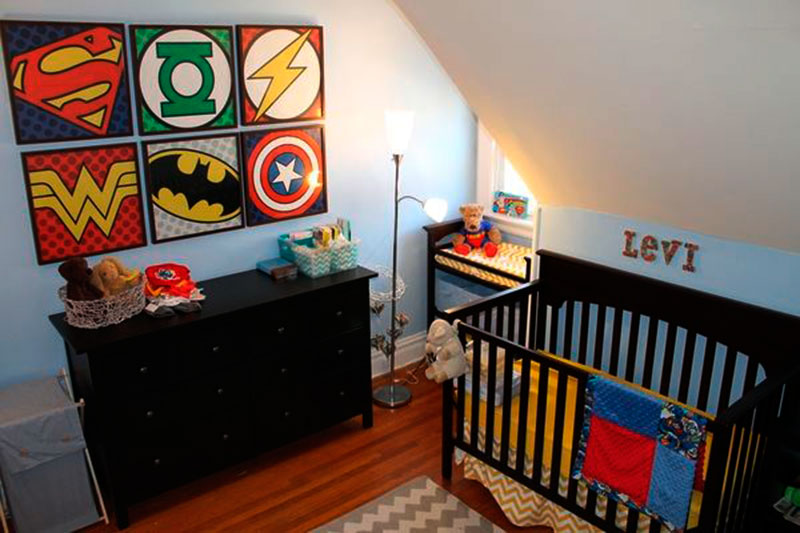 Decoração de quarto de menino 17