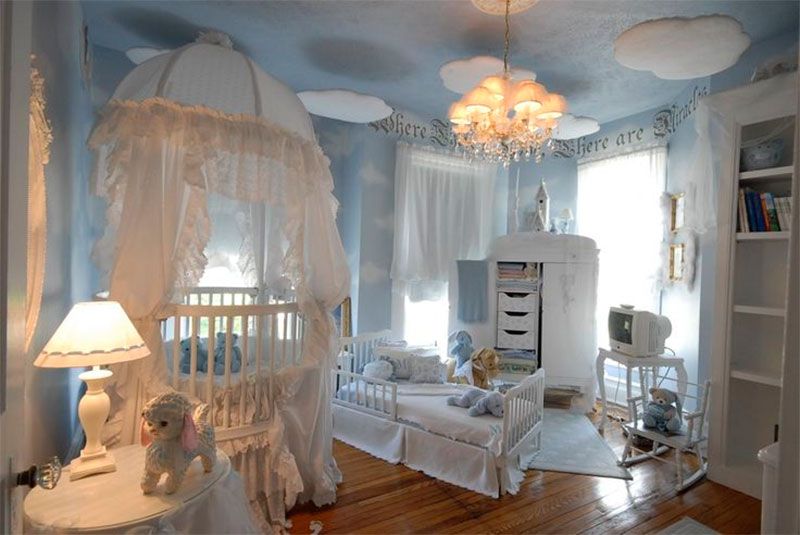 decoração de quarto de menina