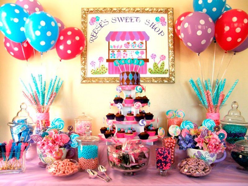 Mesas de doces para festa infantil 11