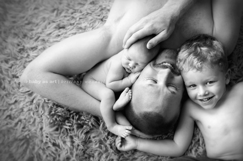 Inspirações de fotos para bebê e papai 2