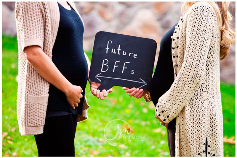 Amigas gestantes