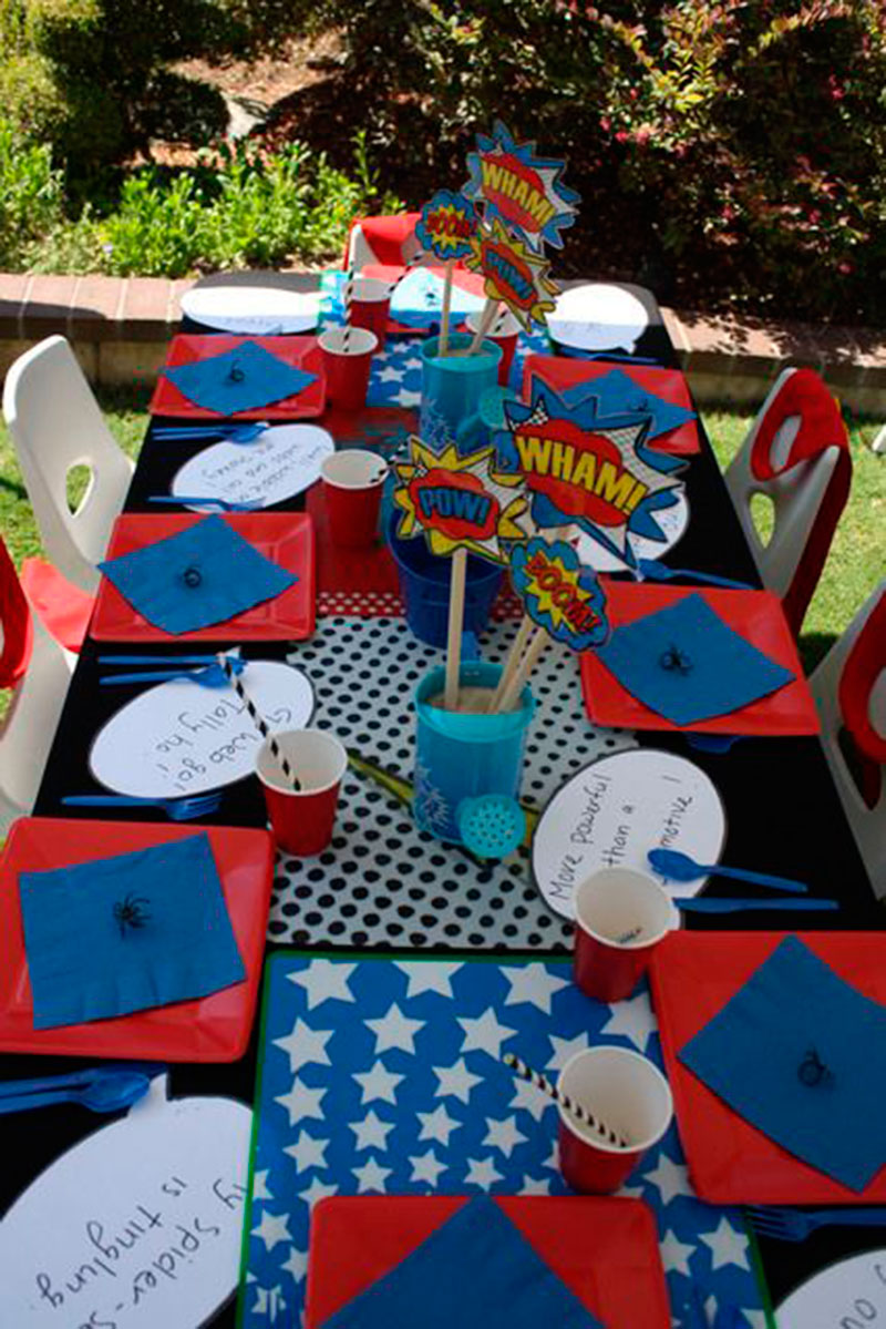Mesa para os convidados mirim 2