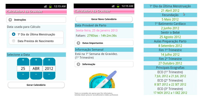 Calculadora Gravidez