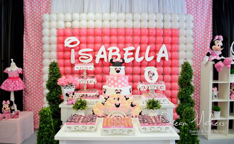 aniversario da minnie Isabella
