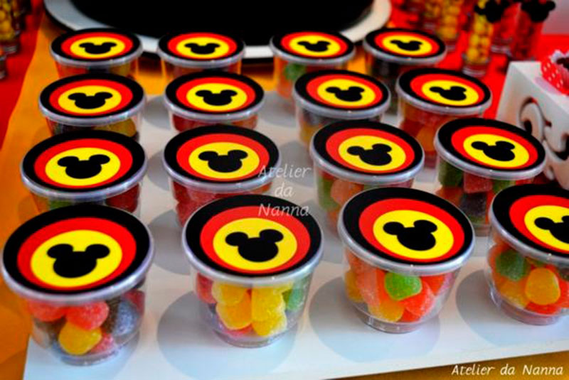 jujuba personalizada do mickey