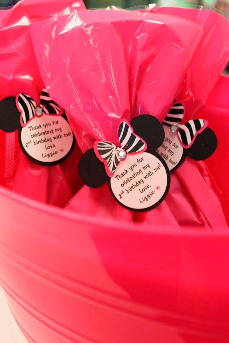 lembrancinha simples minnie