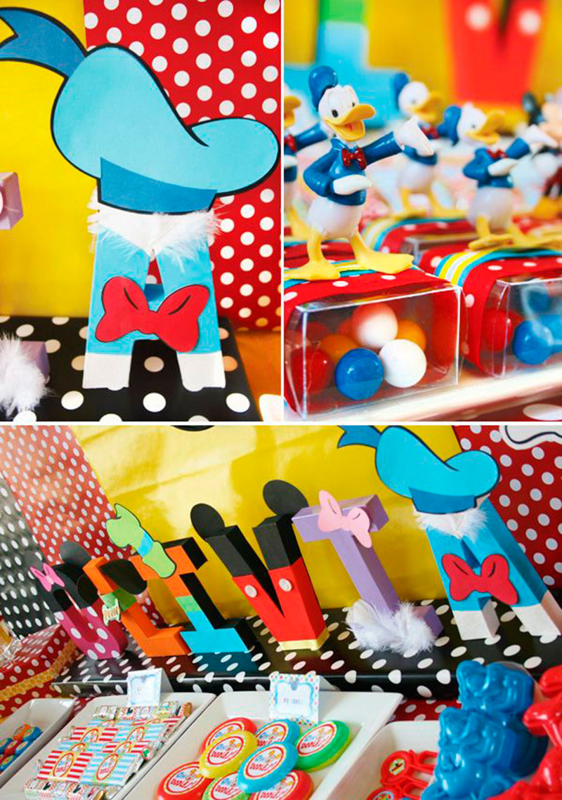 mickey festa decoração