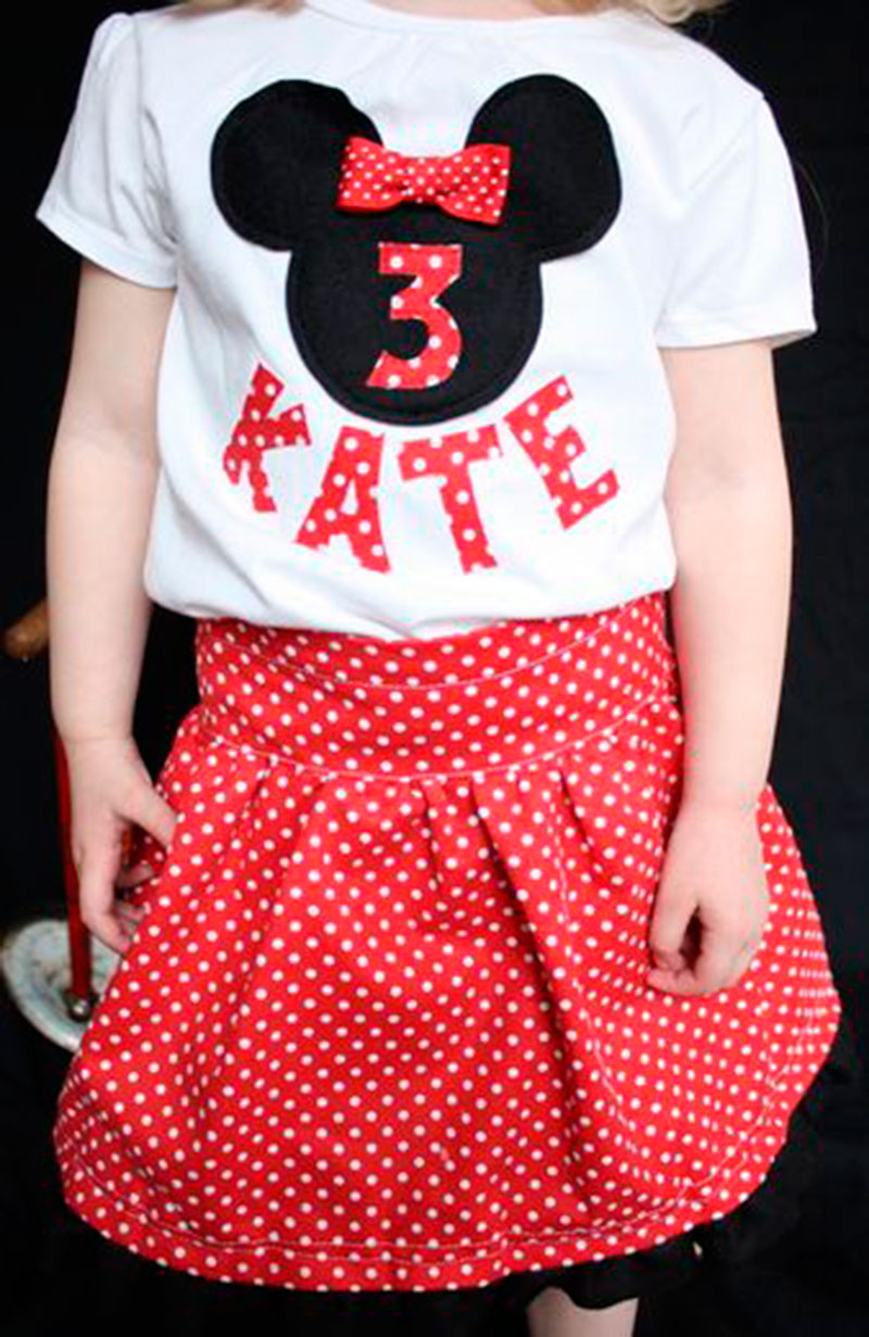 roupa personalizada da minnie