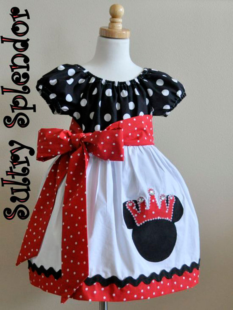 vestido da minnie
