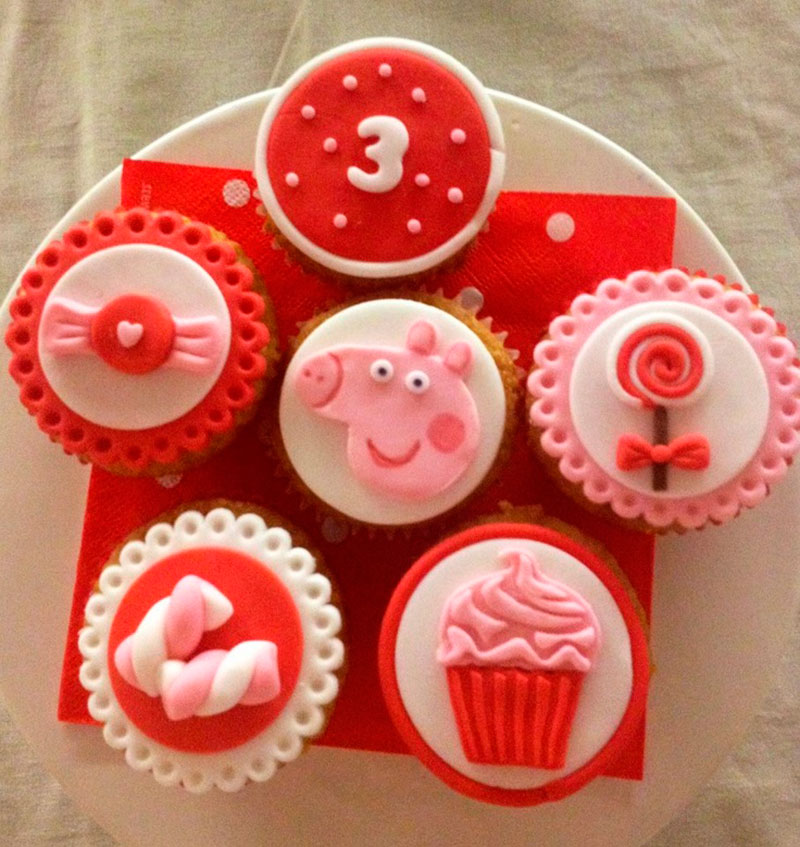 Cupcake Peppa Pig-1