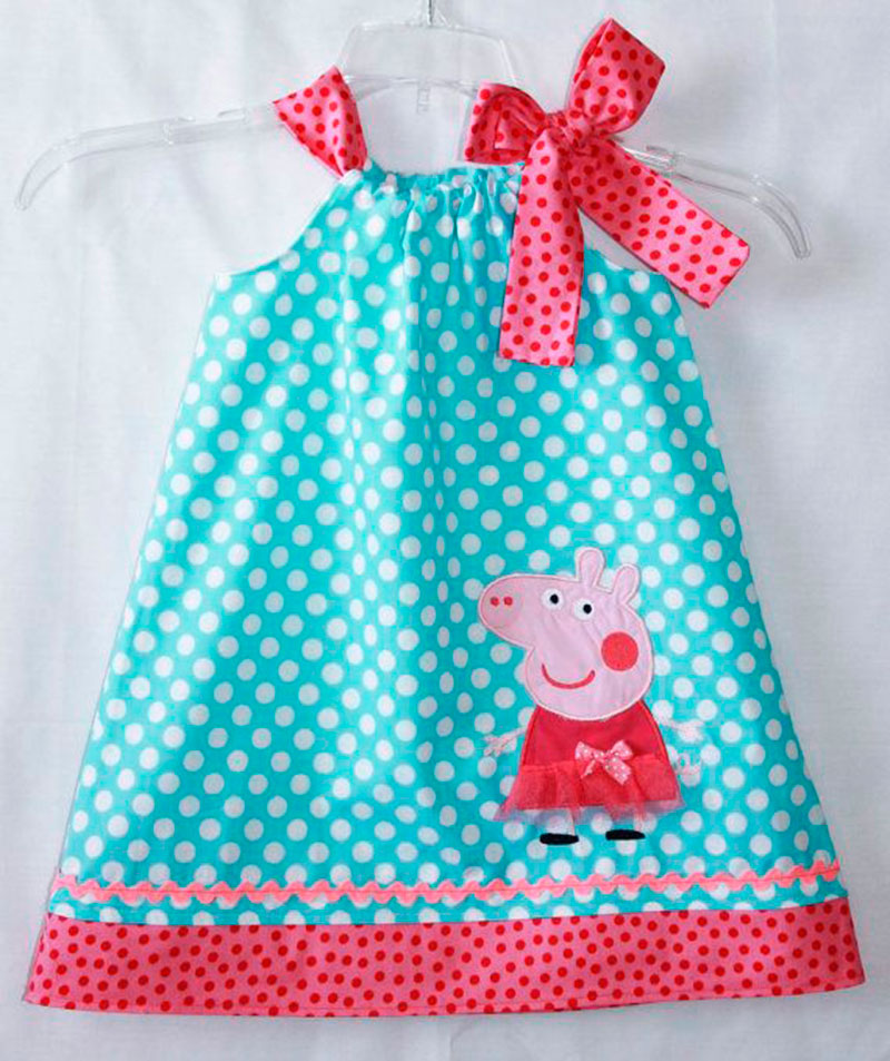 Vestido azul peppa pig