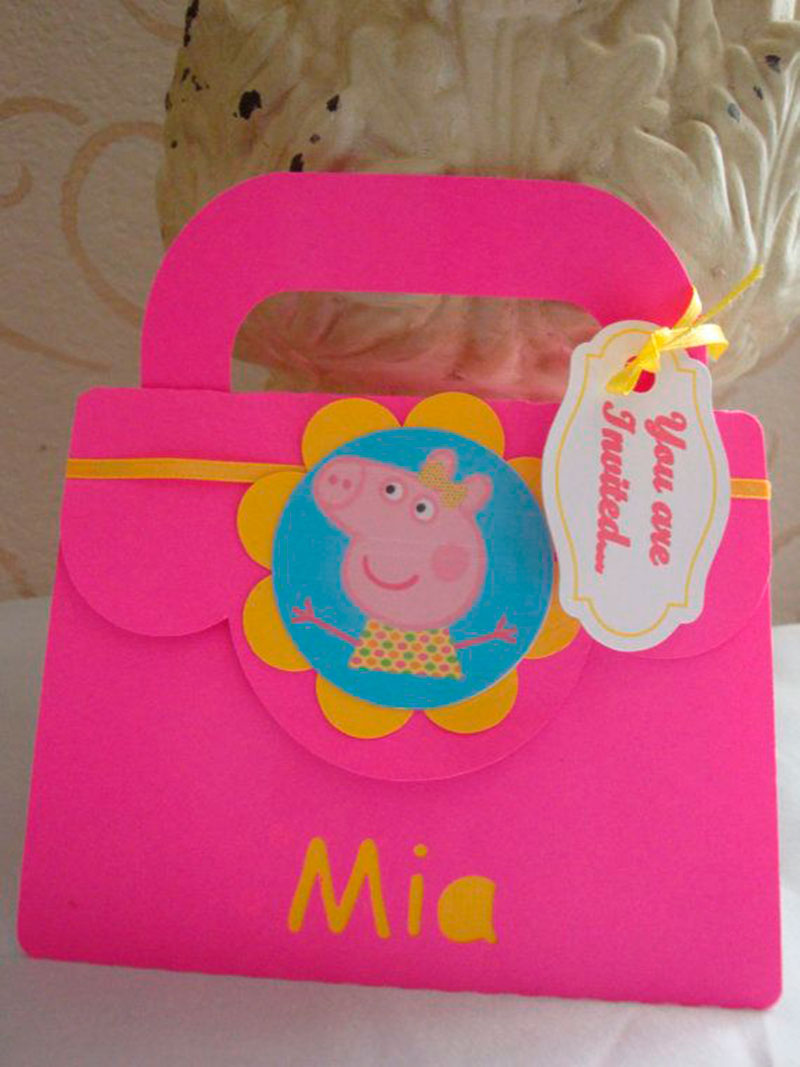 cartinha da peppa