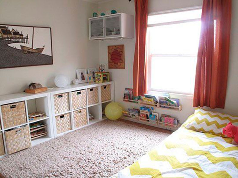 quarto montessori tapete