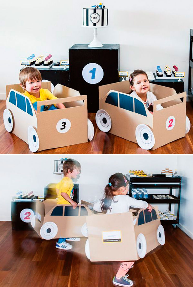brincando de carrinho