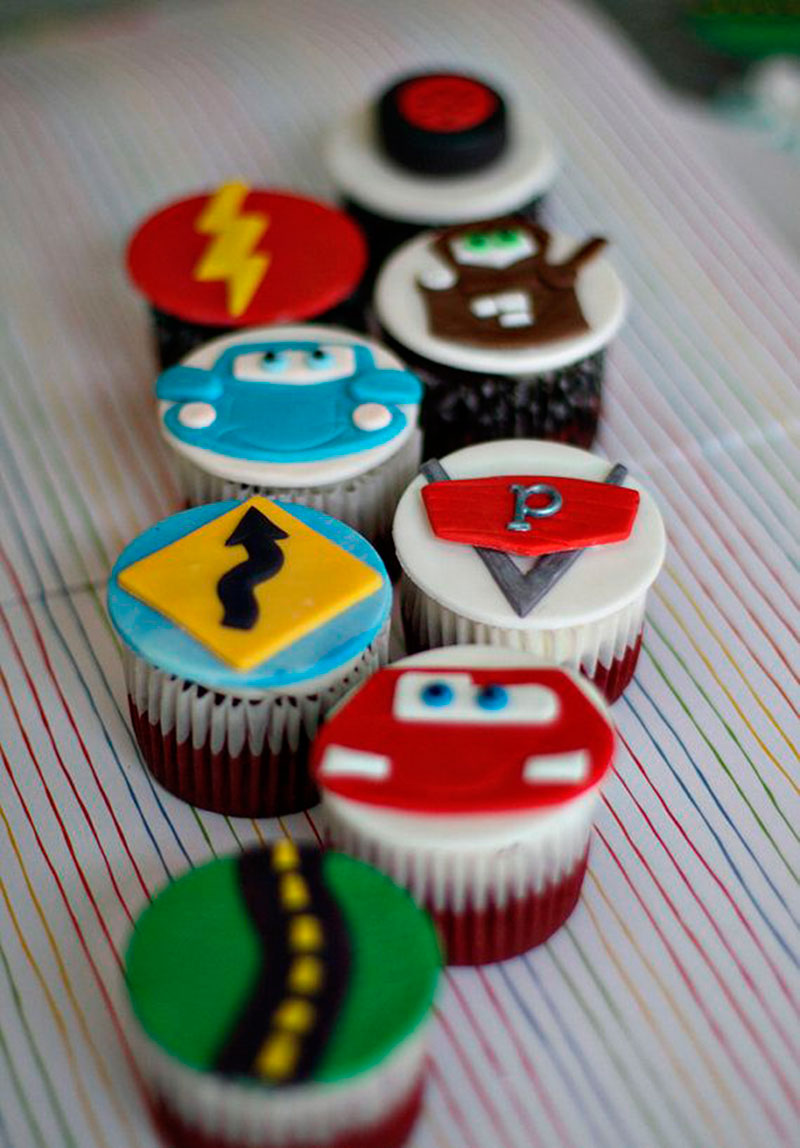 cupcake carros