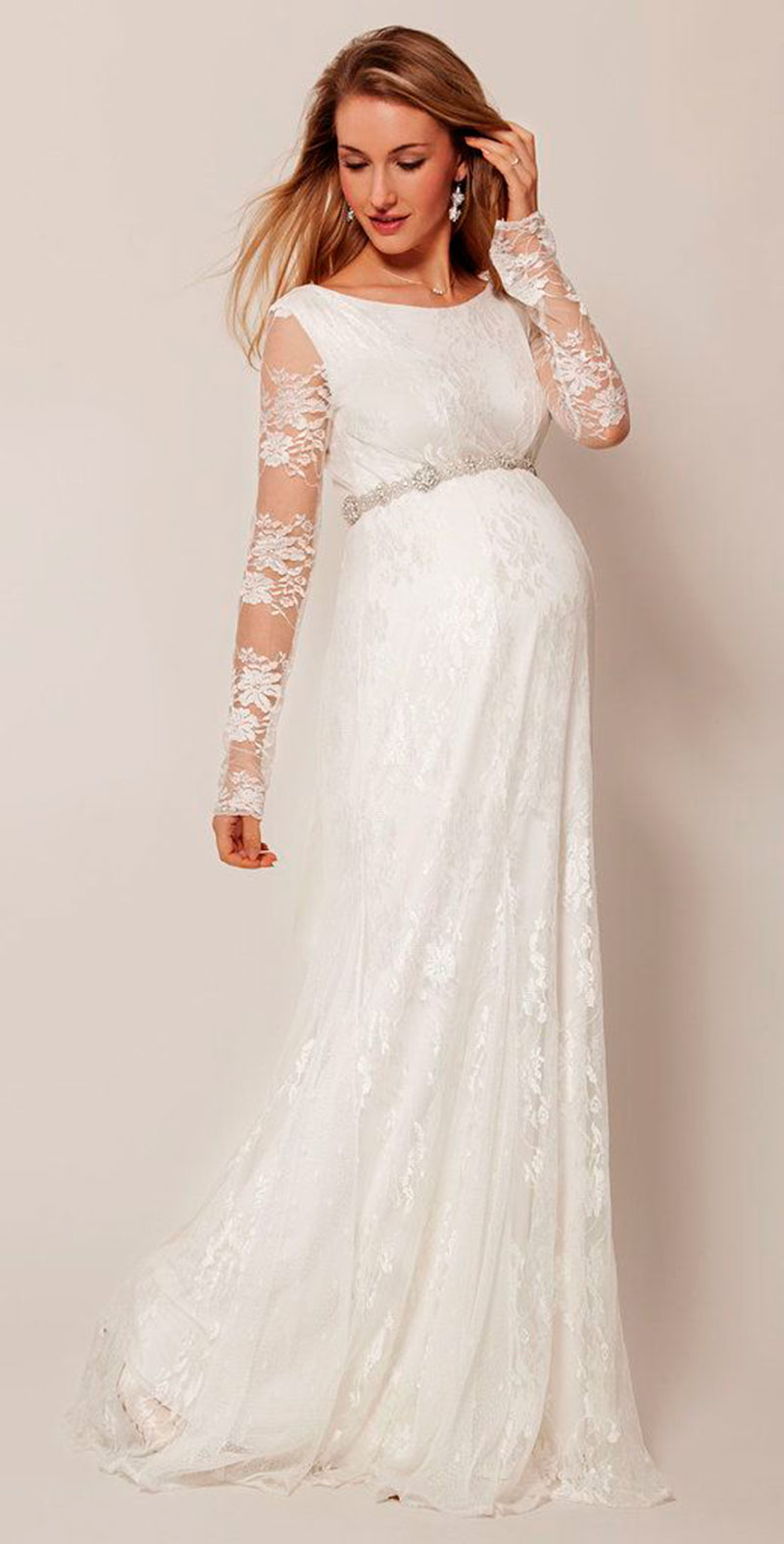 vestido de noiva manga comprida