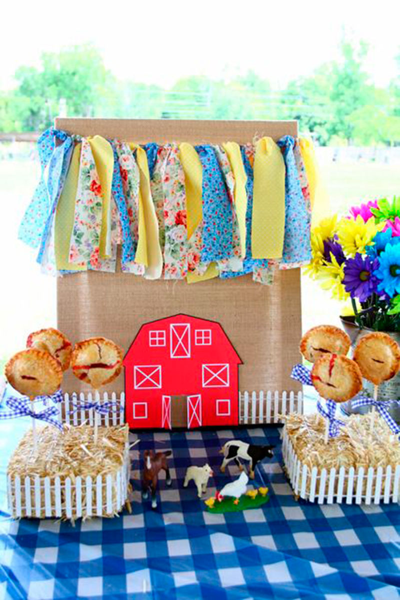 decoração azul e amarelo
