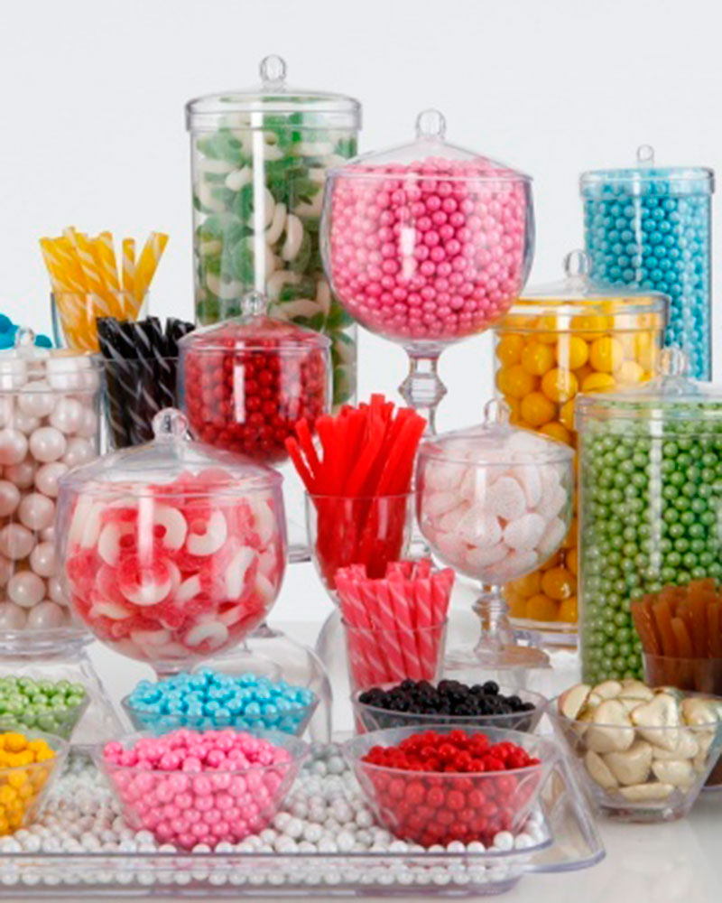 mesa de doces colorido -mesa de doces