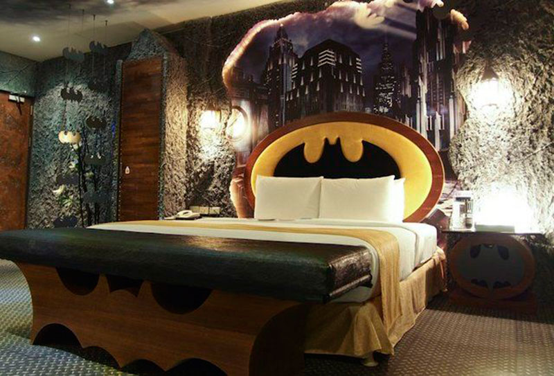 cama personalizada do batman