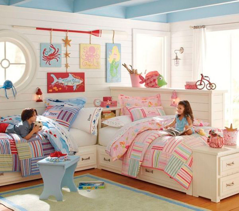 quarto de irmã e irmão