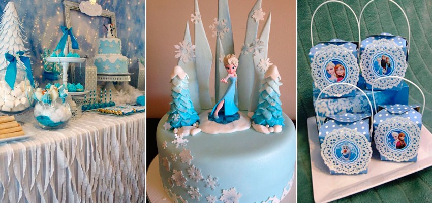 Festa Infantil Frozen 55 inspirações para meninas