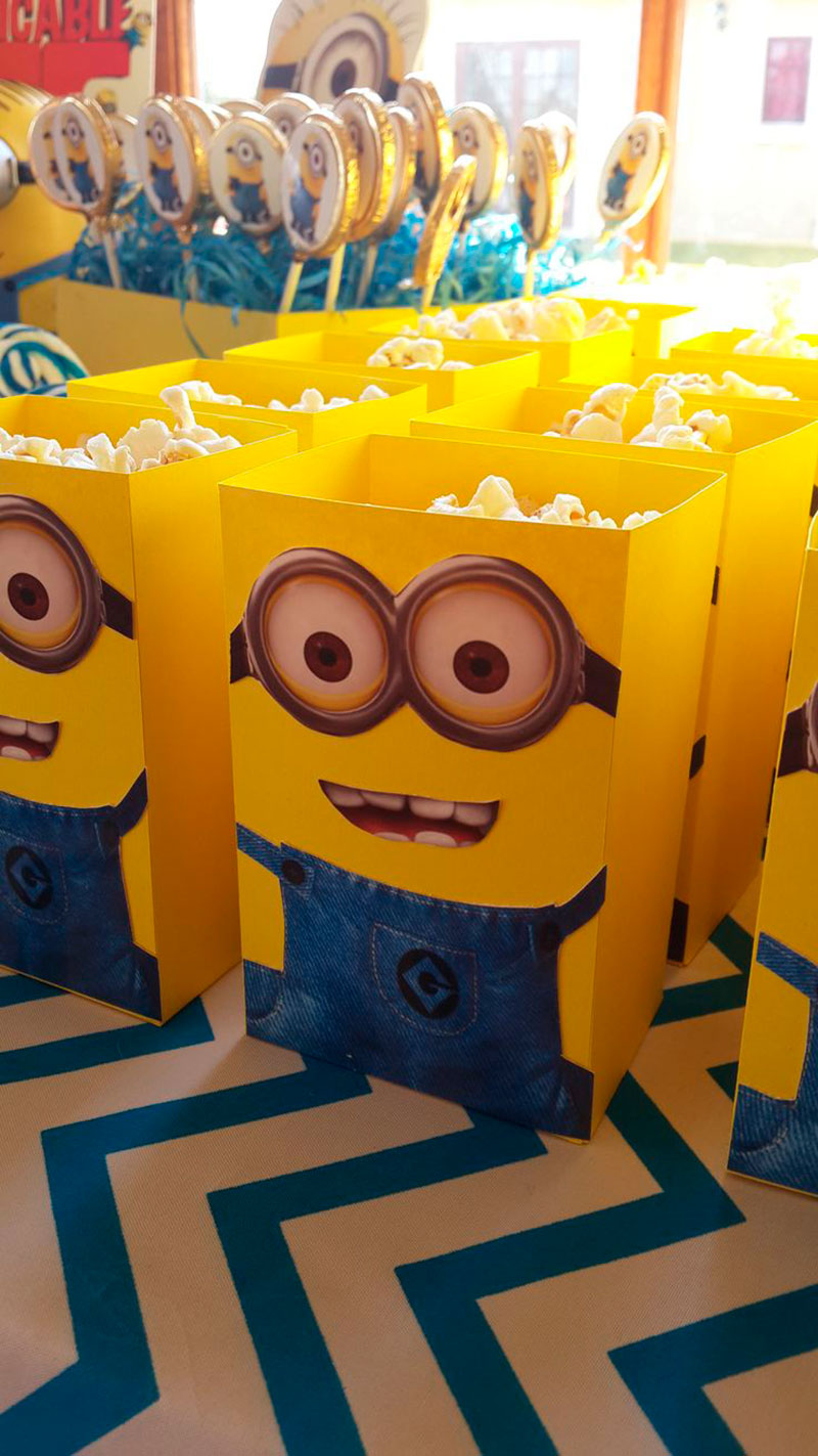 Minions-pipoca
