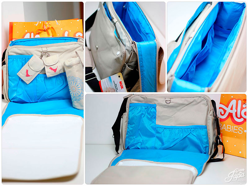 bolsa maternidade nuk detalhes