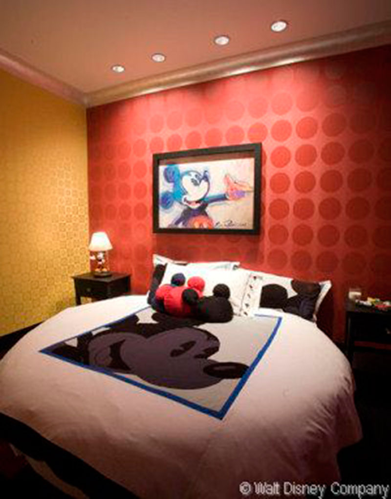 quarto do mickey disney