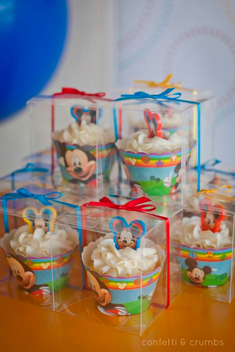 Cupcake lembranca-Mickey