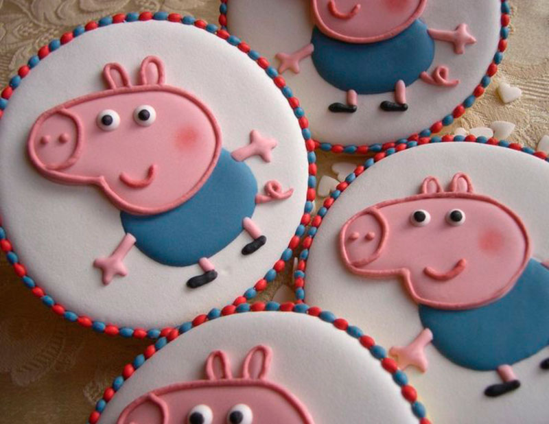 George Pig-cookie