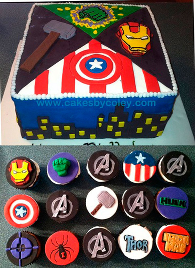 bolo simples-e-cupcakes