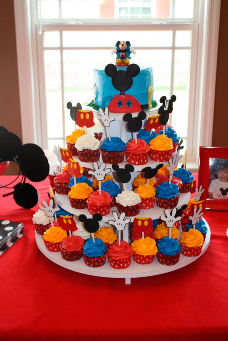 Cupcake do Mickey
