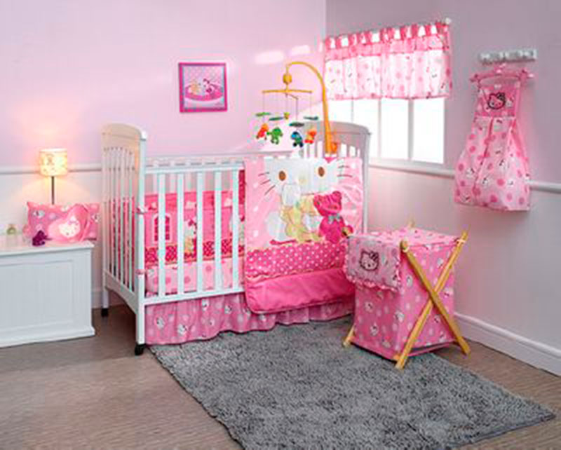 Berço da Hello Kitty