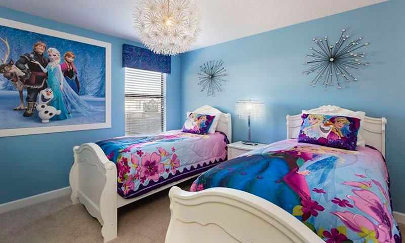 Cama do tema Frozen