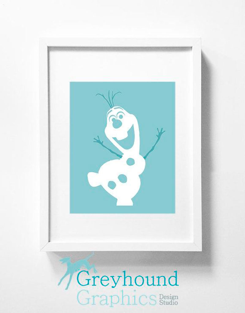 Quadro Frozen Olaf