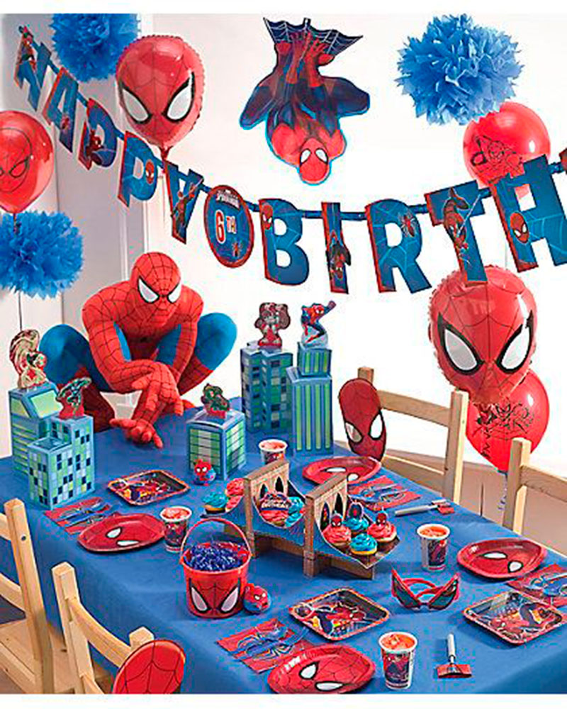 artigos de festa infantil Homem Aranha