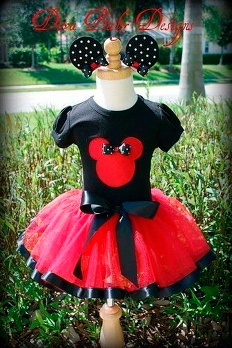 saia linda para festa Mickey