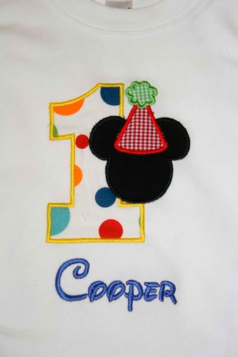 t-shirt Mickey 1 ano