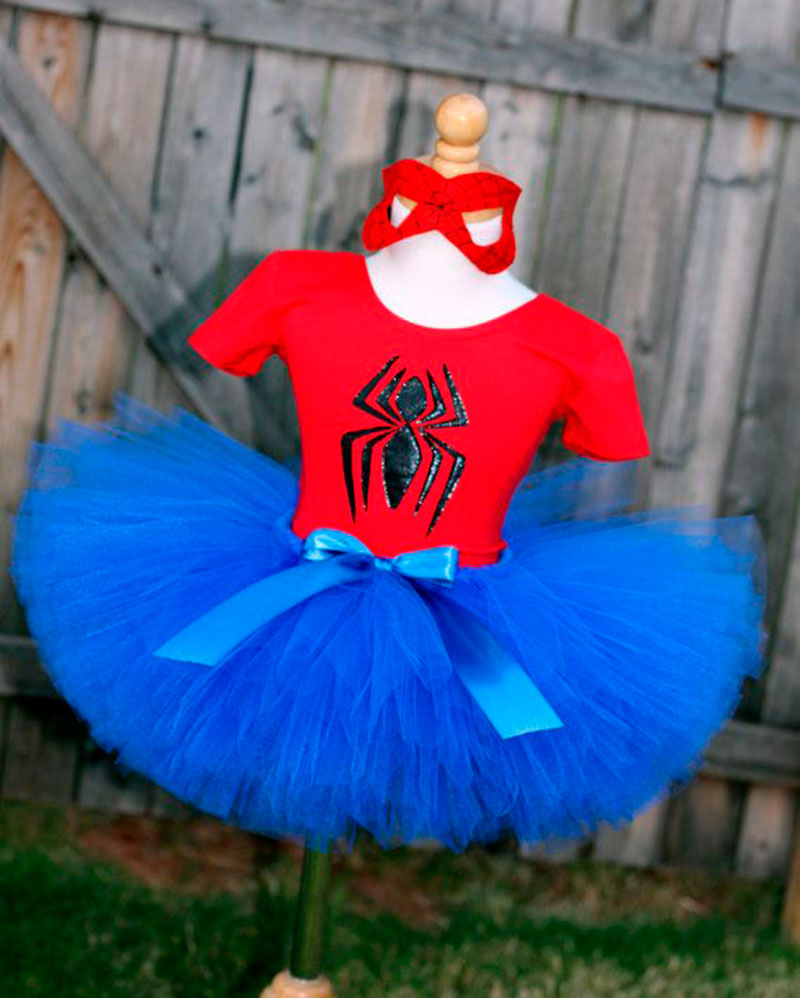 vestido Homem Aranha