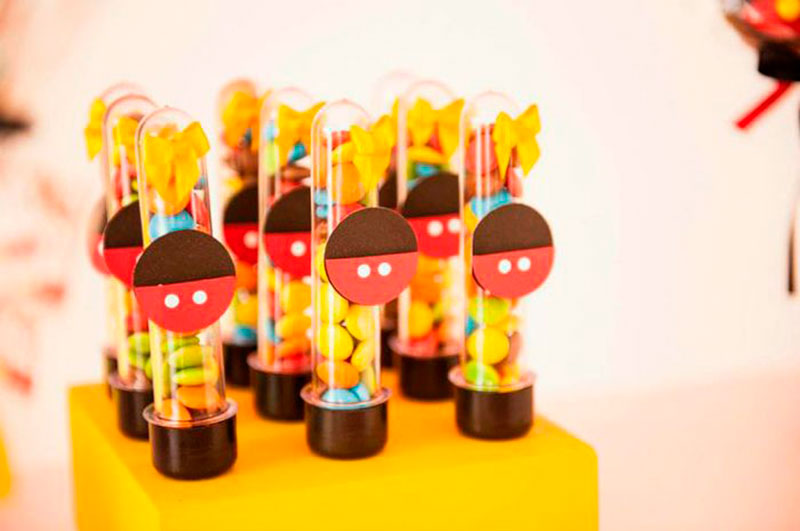 tubinhos mickey doce
