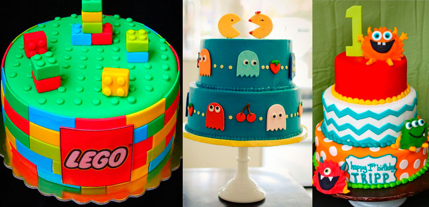 30 ideias para bolo de festa infantil