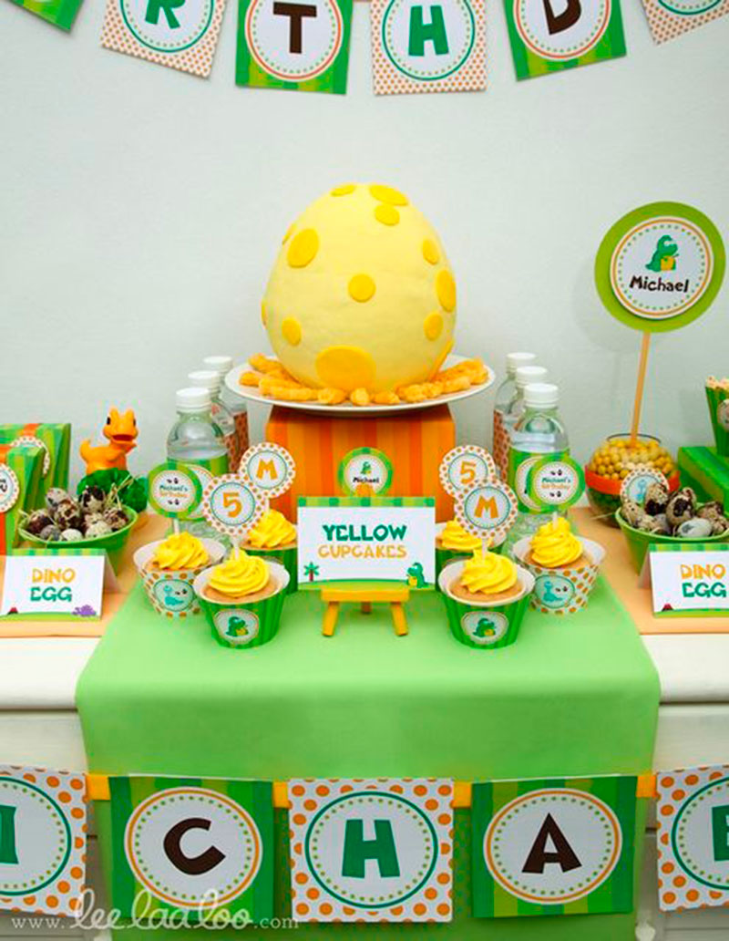 decor verde amarelo
