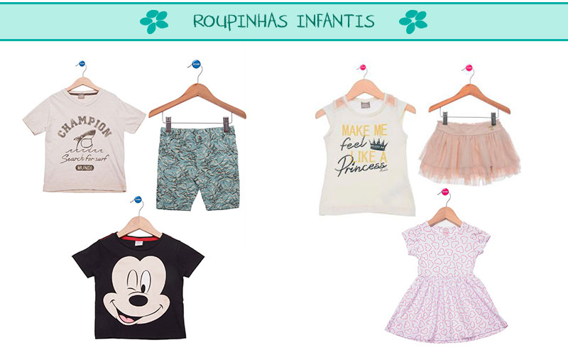 melhor site para comprar roupa infantil barata