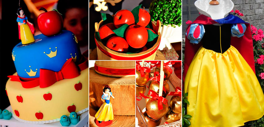 Festa Branca de Neve: 50 inspirações para se encantar