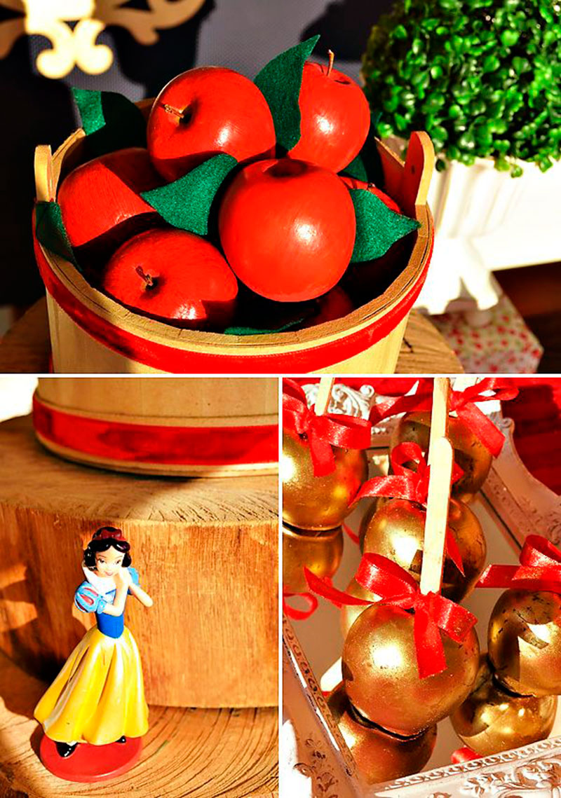 maçã e decor