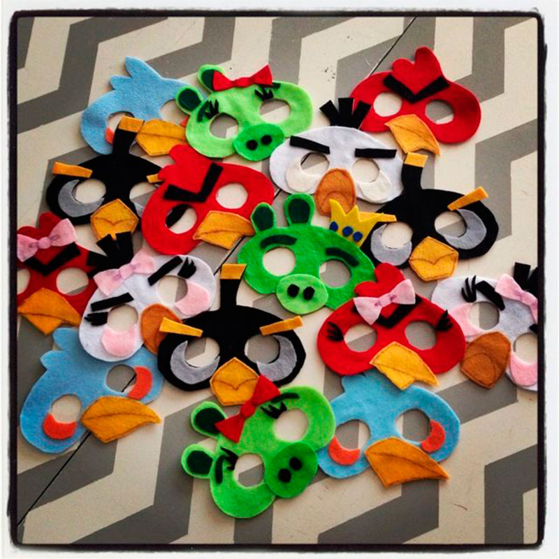 mascara Angry Birds
