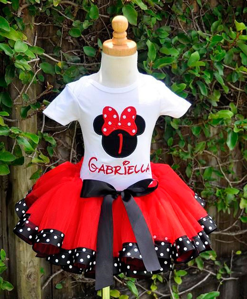 vestido da minnie