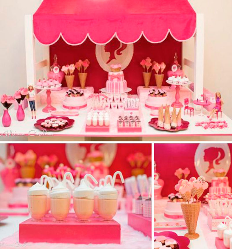 Festa da Barbie: 33 ideias para arrasar na festa da sua filha