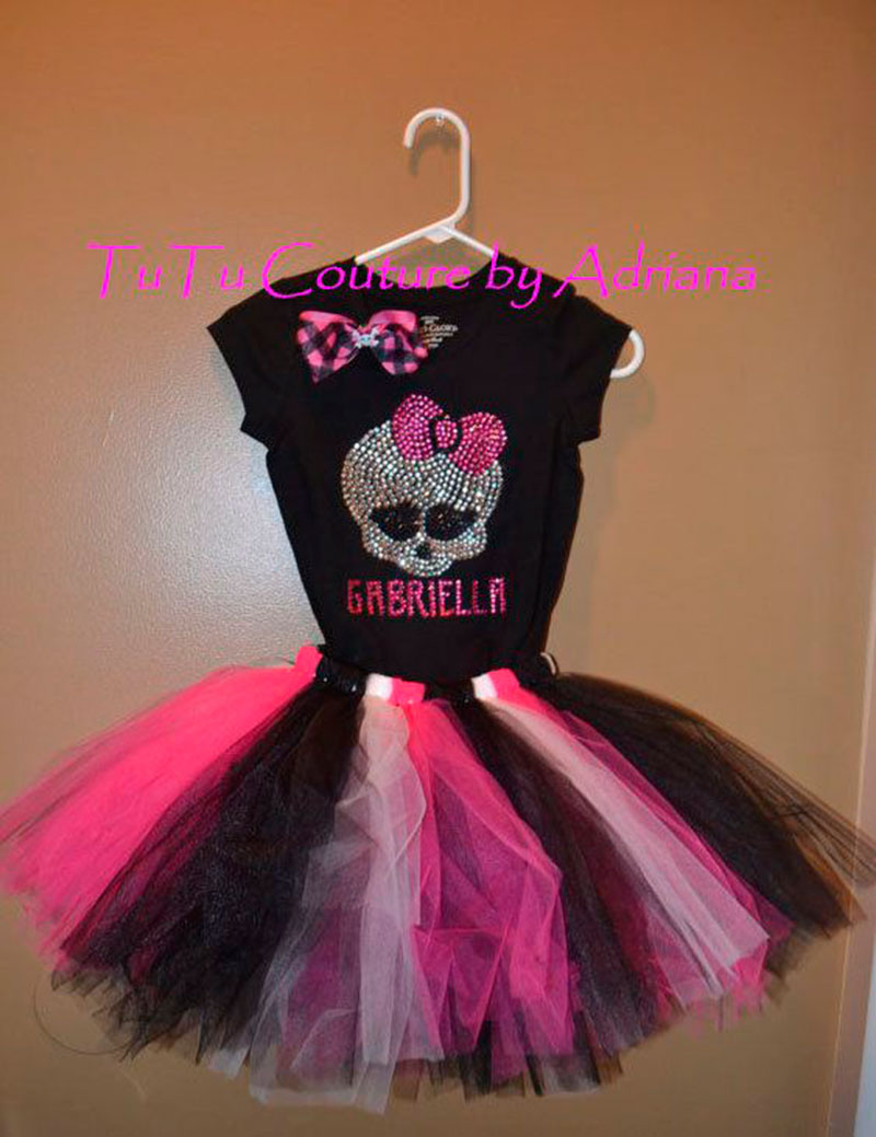 vestido preto Monster Hight